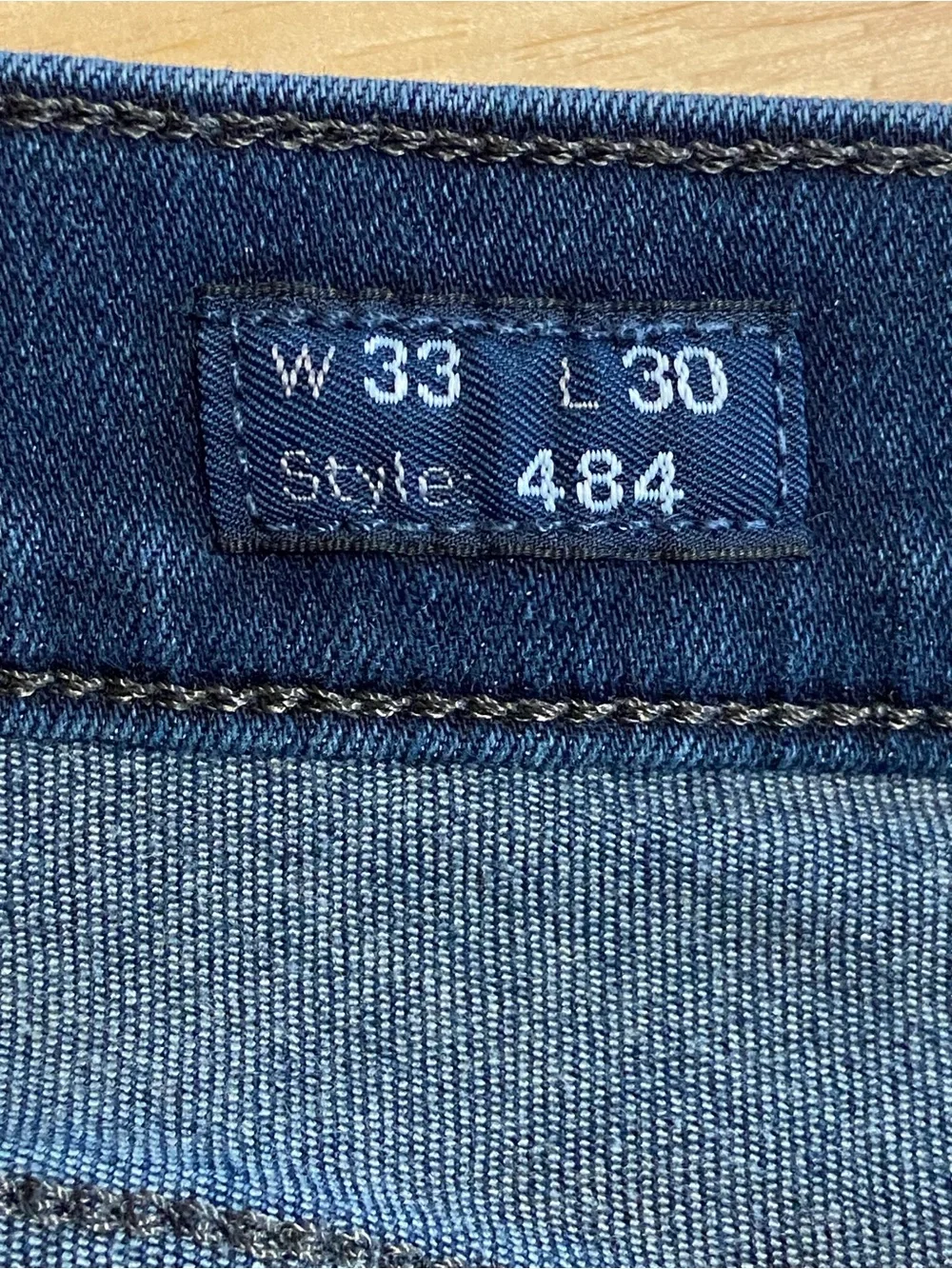 J.Crew Men’s Dark Wash Stretch Jeans 35X29 Slim Straight Blue‎ Denim
